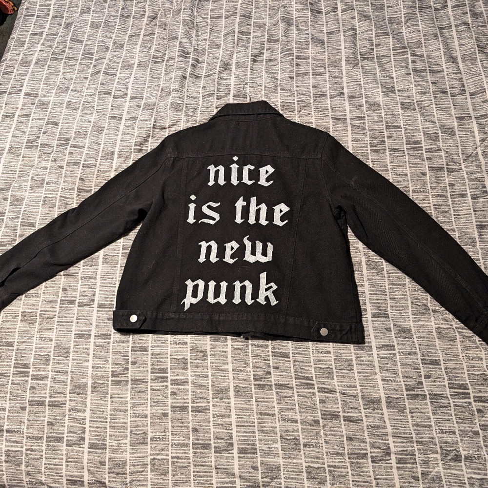 Dragon Denim - Nice is the New Punk Jacket